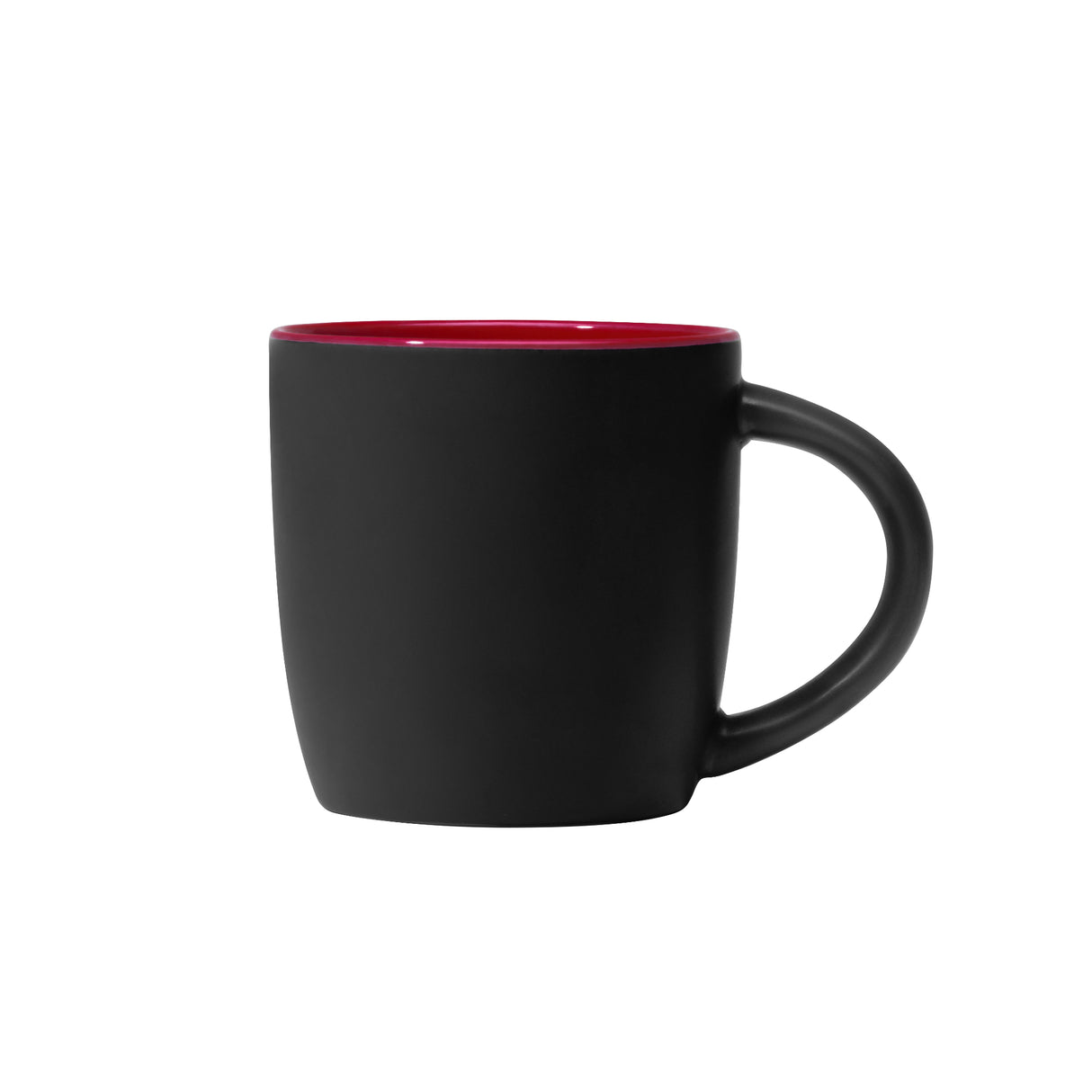 Zanzibar - 12 oz. Matte Black Ceramic Mug with ColorPop