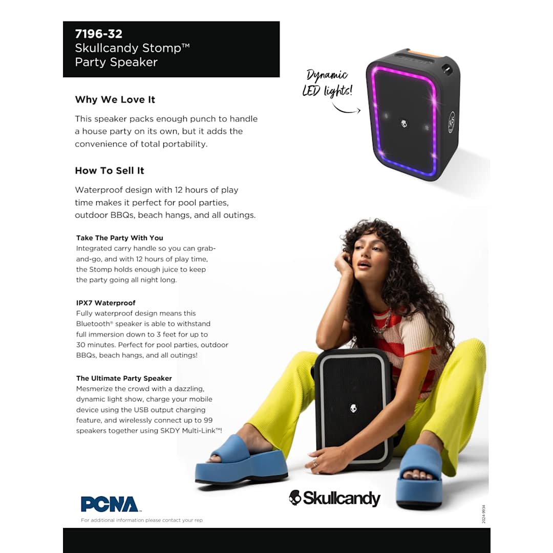 Skullcandy Stomp™ Party Speaker