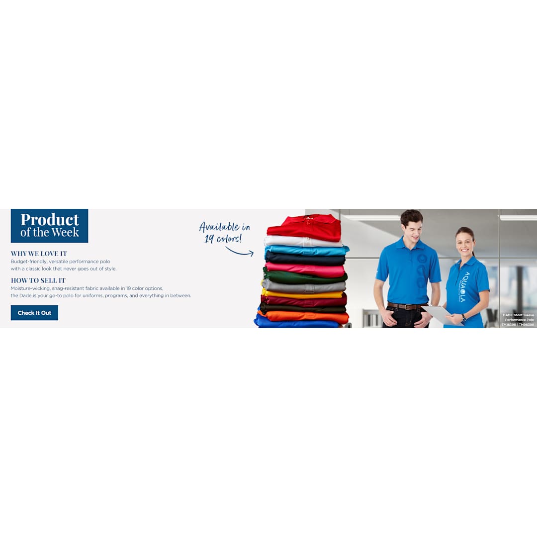 Men's DADE Short Sleeve Polo
