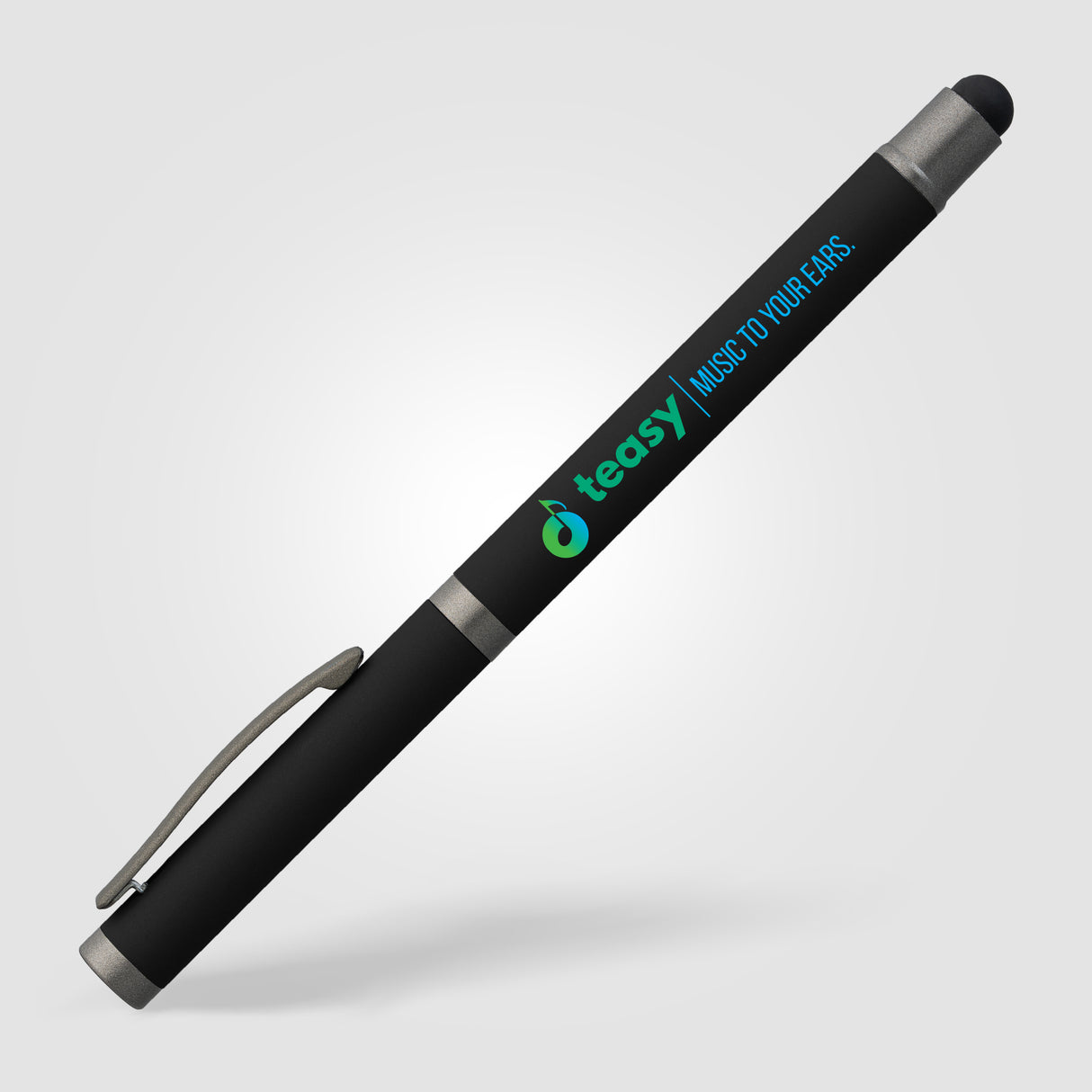 Bowie Recycled Aluminum Stylus Gel Pen