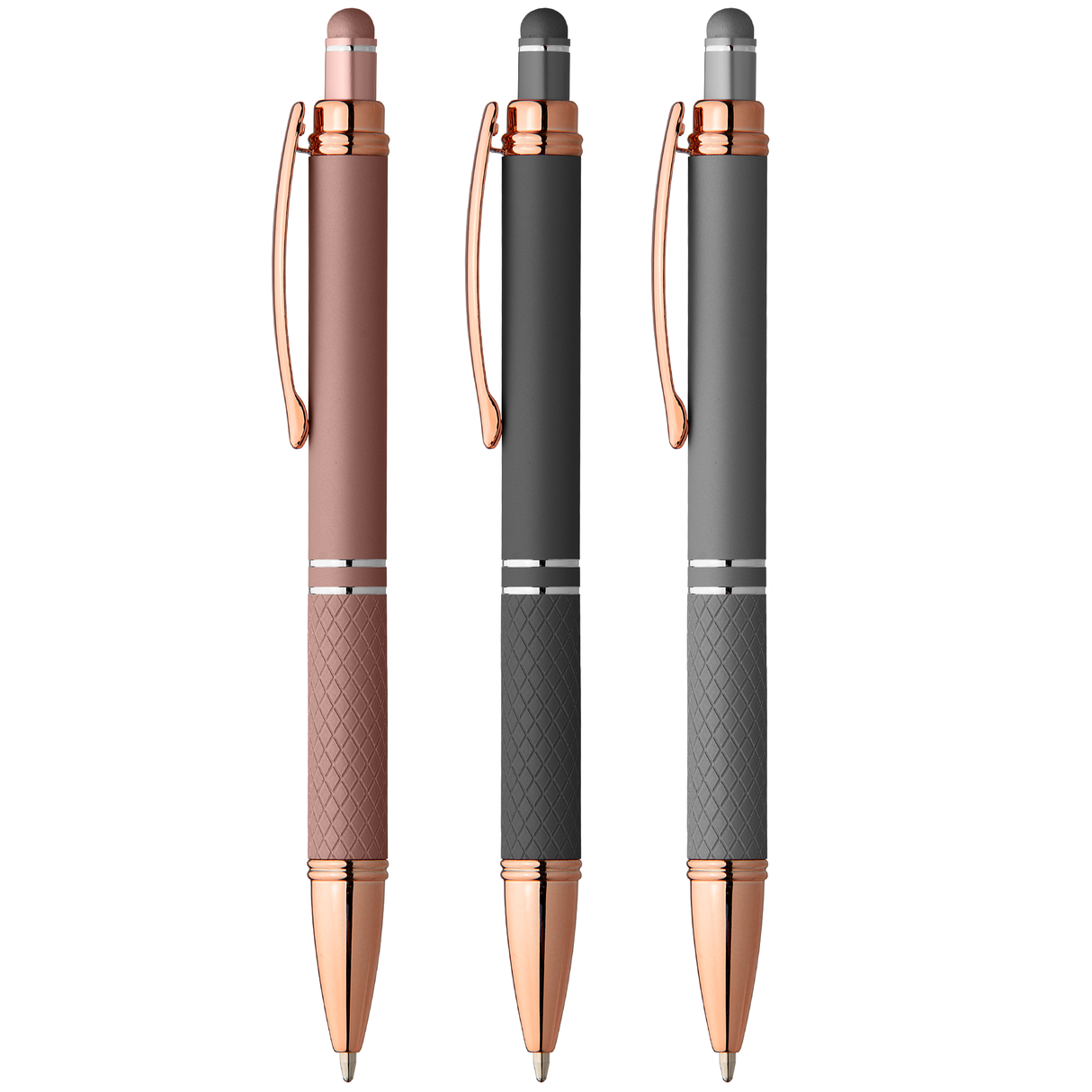 Phoenix Softy Rose Gold Gel Pen w/Stylus