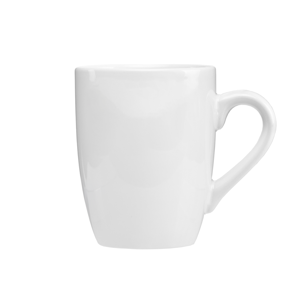 13 oz. Ceramic Bistro Mug - White