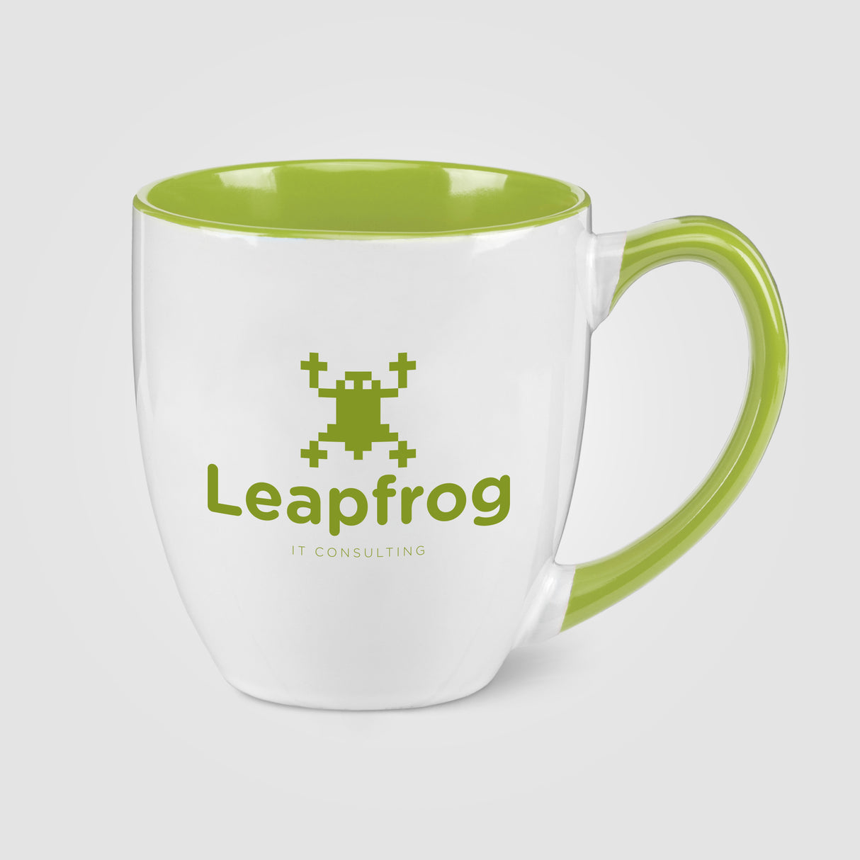 15 oz. Two-Tone Ceramic Bistro Mug