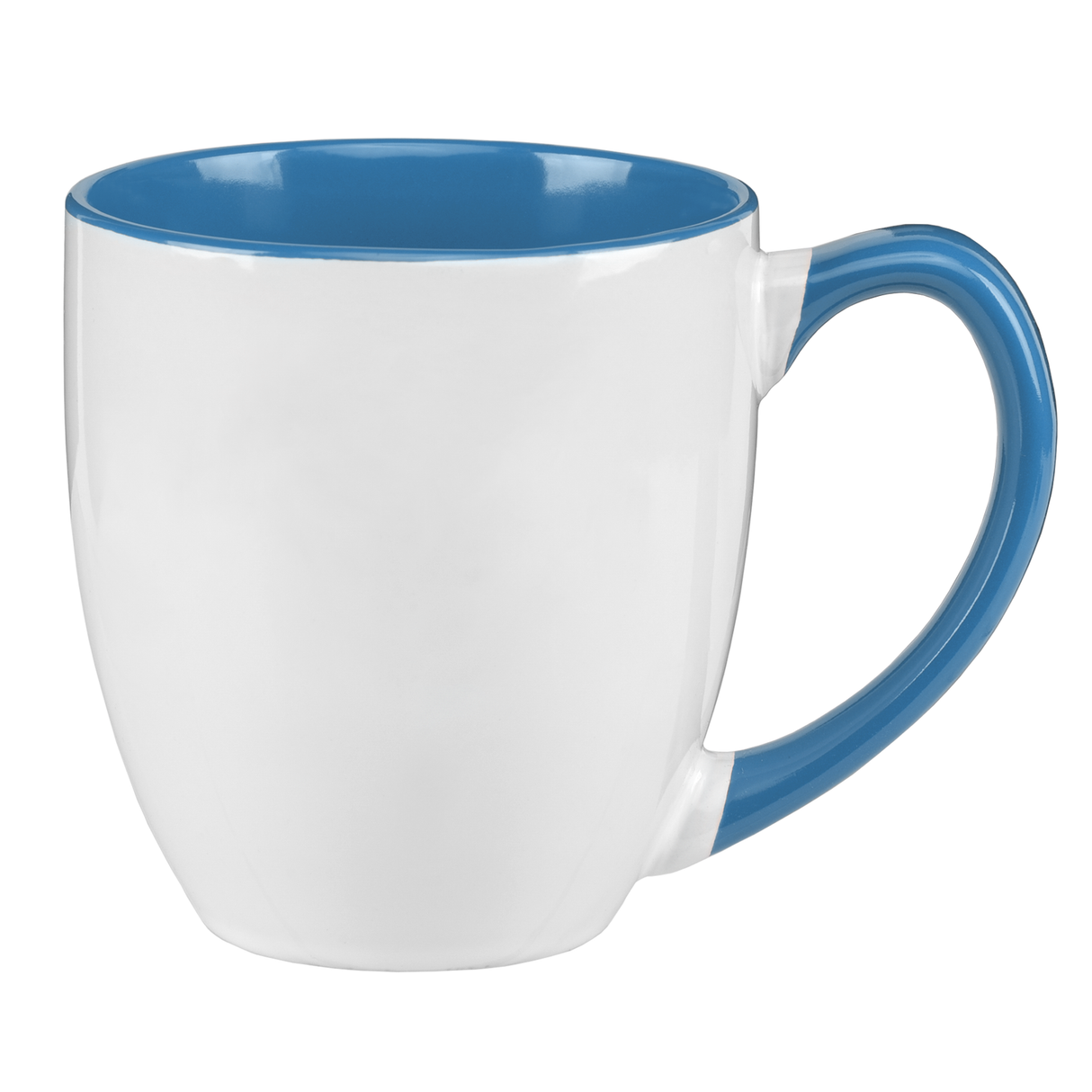 15 oz. Two-Tone Ceramic Bistro Mug