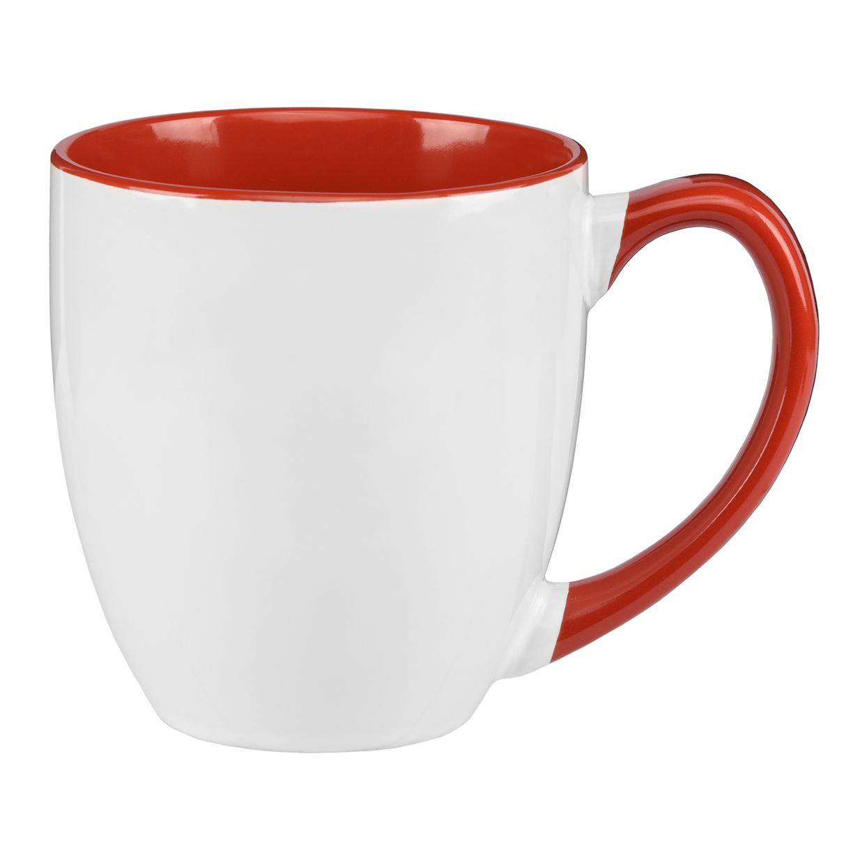 15 oz. Two-Tone Ceramic Bistro Mug