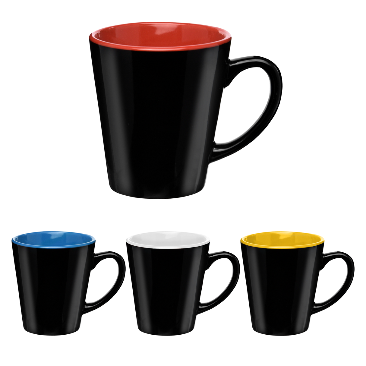12 oz. Two-Tone Ceramic Mug