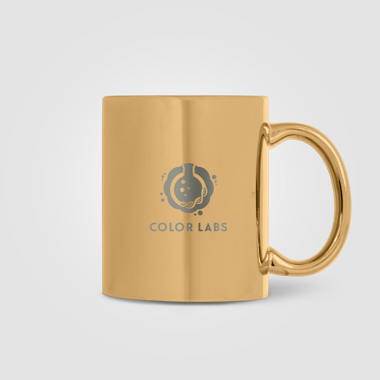 Deco - 11 oz. Metallic Ceramic Mug