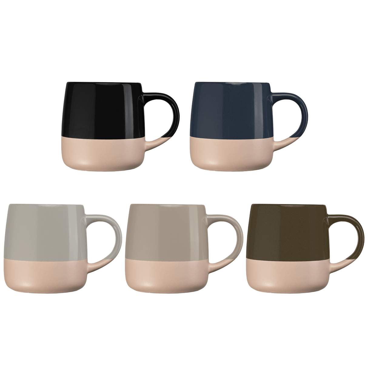 Atlas Ceramic Color Block Mug - 15 oz.