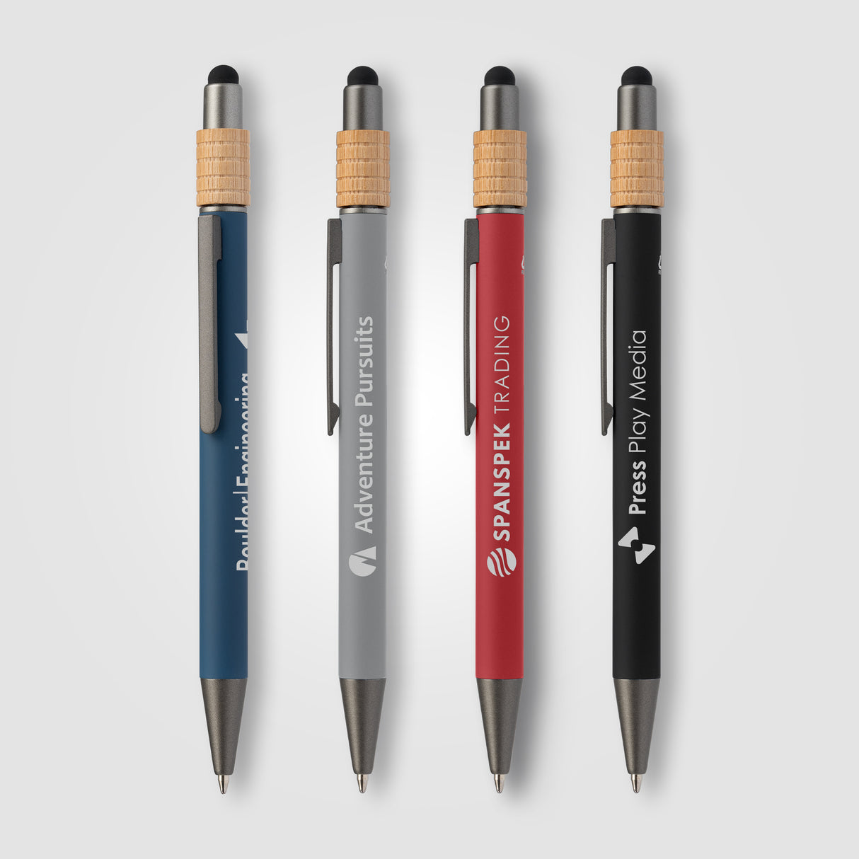 Reborn Spinner Recycled Aluminum Pen w/ Stylus