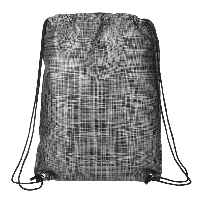 Crossweave Heat Sealed Drawstring Bag