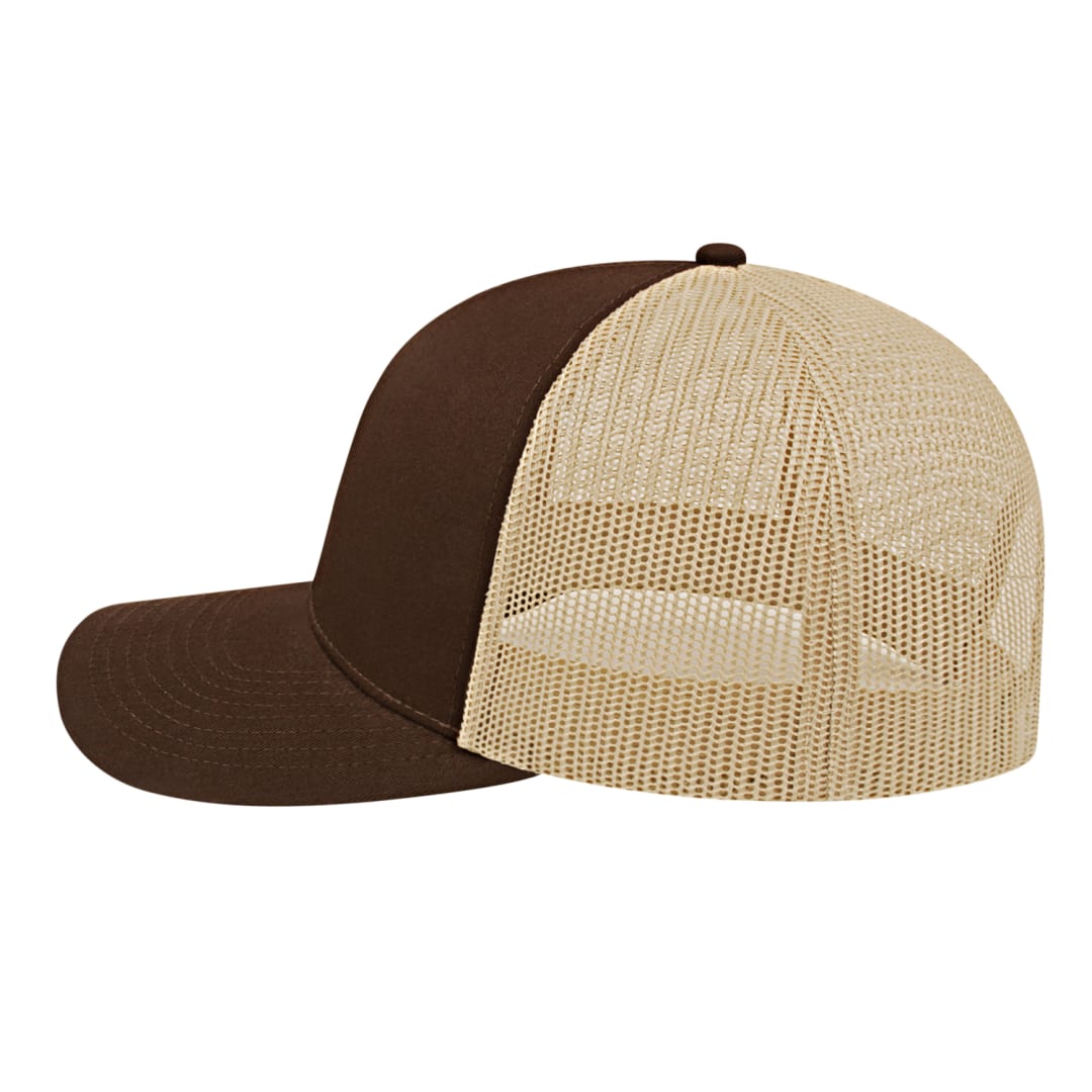 Cap America Poly/Cotton Trucker Mesh Back Cap