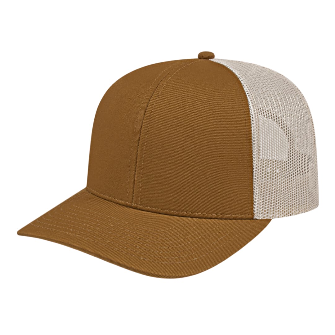 Cap America Poly/Cotton Trucker Mesh Back Cap