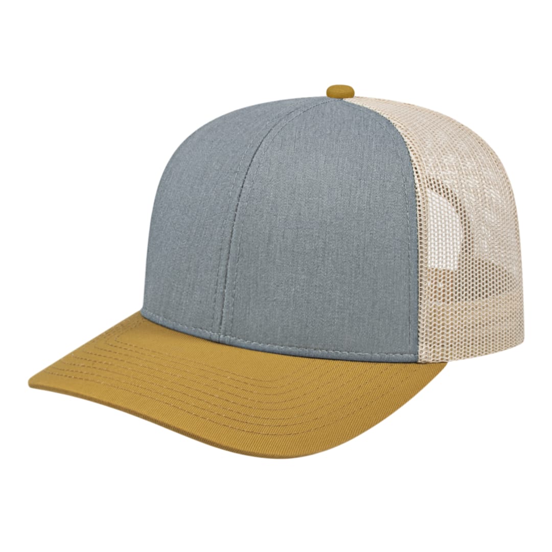 Cap America Poly/Cotton Trucker Mesh Back Cap