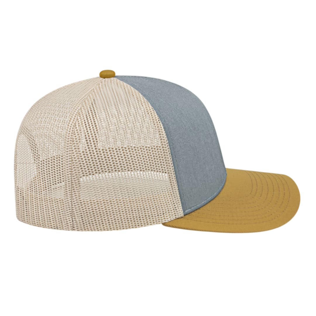 Cap America Poly/Cotton Trucker Mesh Back Cap
