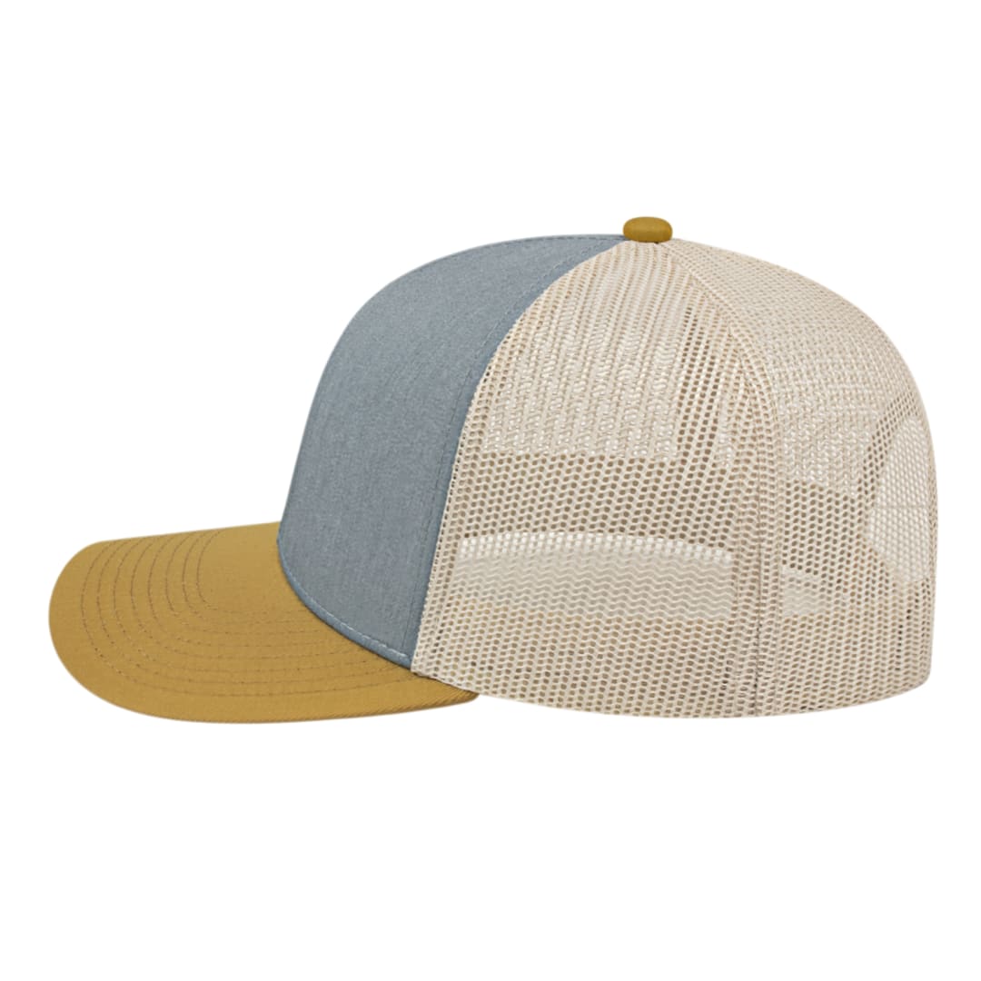 Cap America Poly/Cotton Trucker Mesh Back Cap