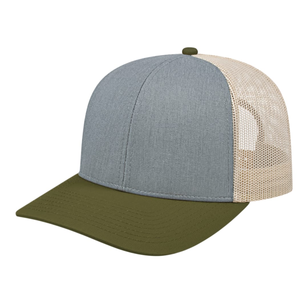 Cap America Poly/Cotton Trucker Mesh Back Cap