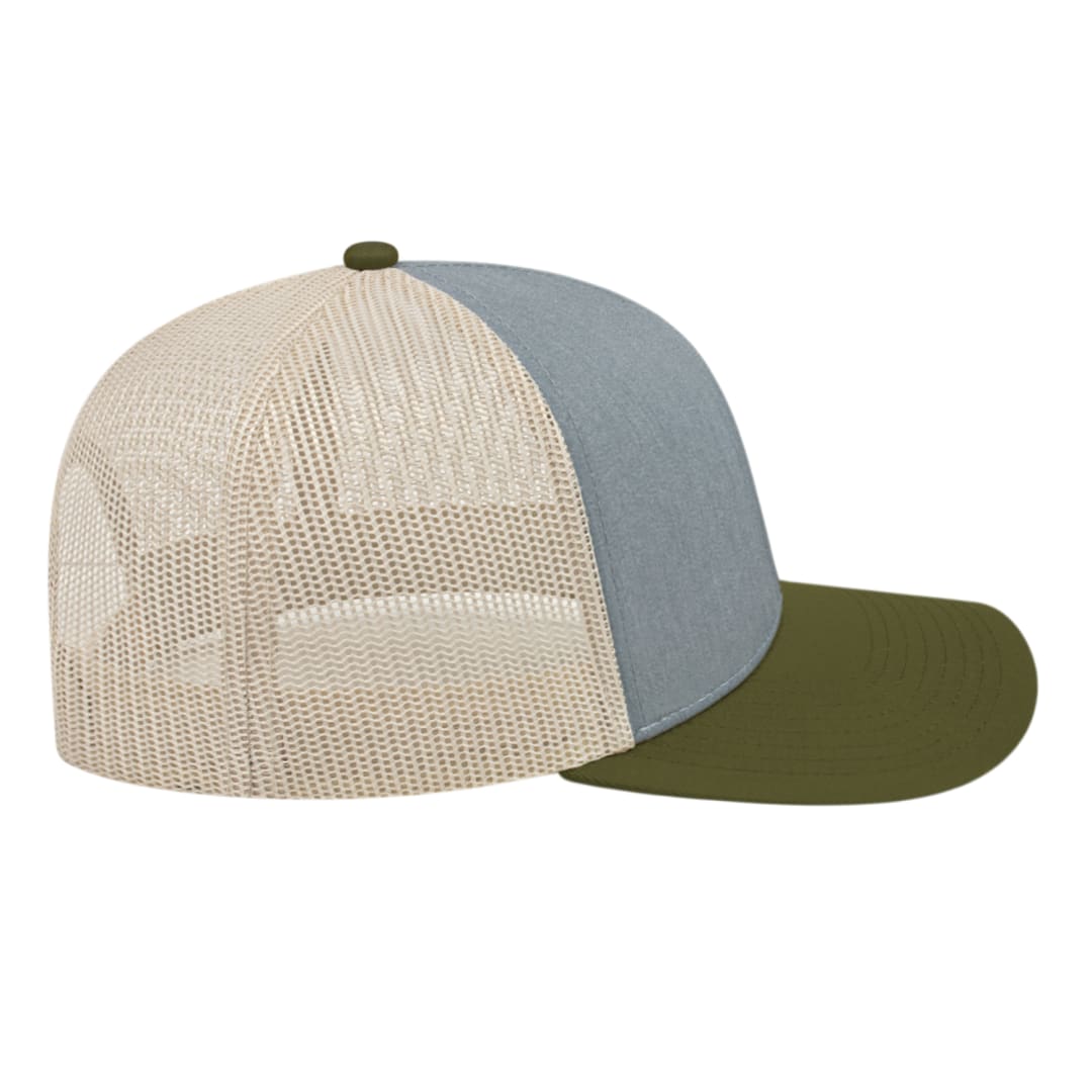 Cap America Poly/Cotton Trucker Mesh Back Cap
