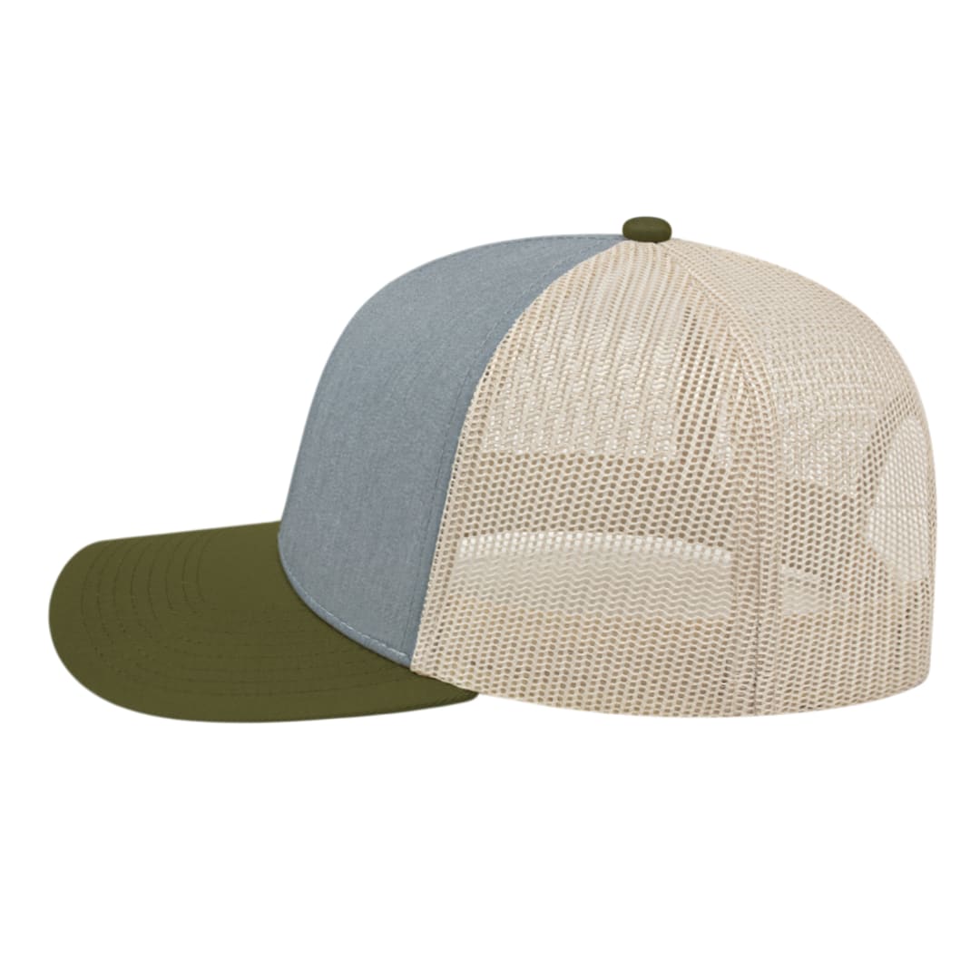 Cap America Poly/Cotton Trucker Mesh Back Cap