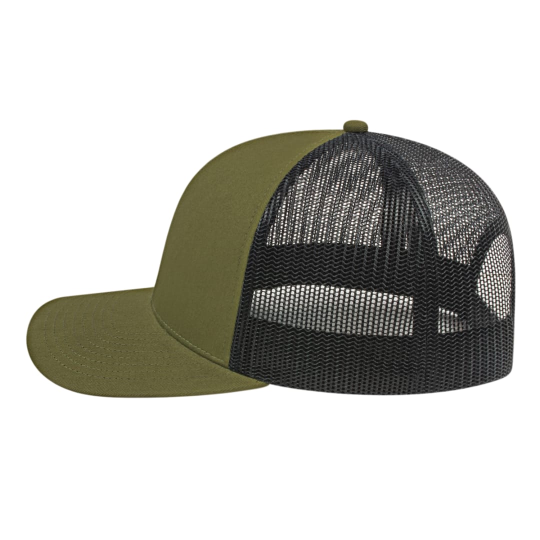 Cap America Poly/Cotton Trucker Mesh Back Cap