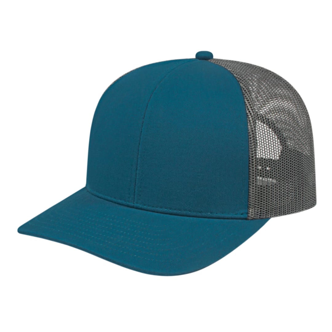 Cap America Poly/Cotton Trucker Mesh Back Cap