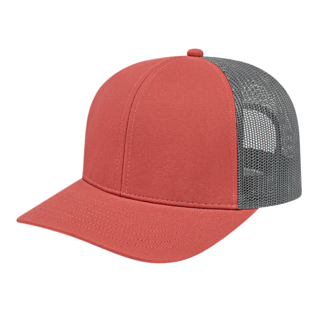 Cap America Poly/Cotton Trucker Mesh Back Cap
