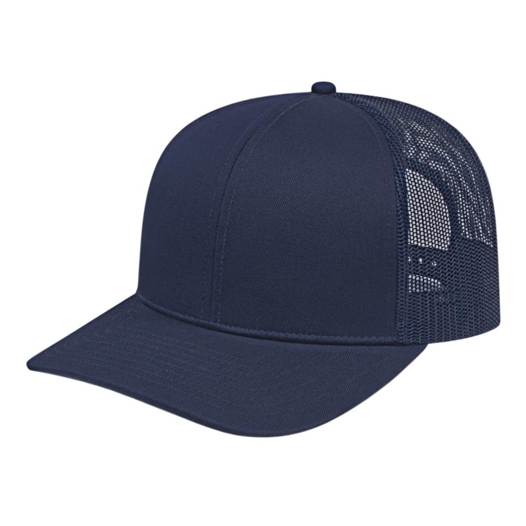 Cap America Poly/Cotton Trucker Mesh Back Cap