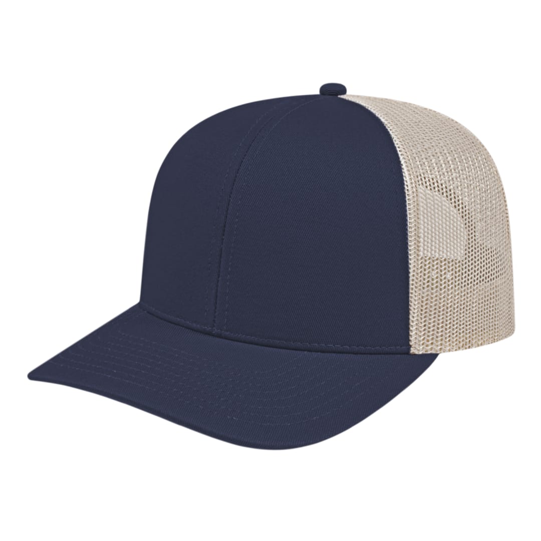 Cap America Poly/Cotton Trucker Mesh Back Cap
