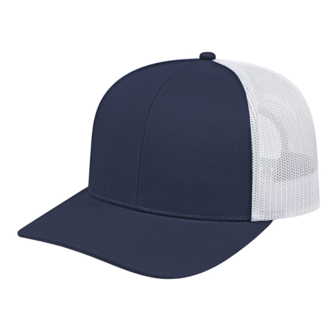 Cap America Poly/Cotton Trucker Mesh Back Cap