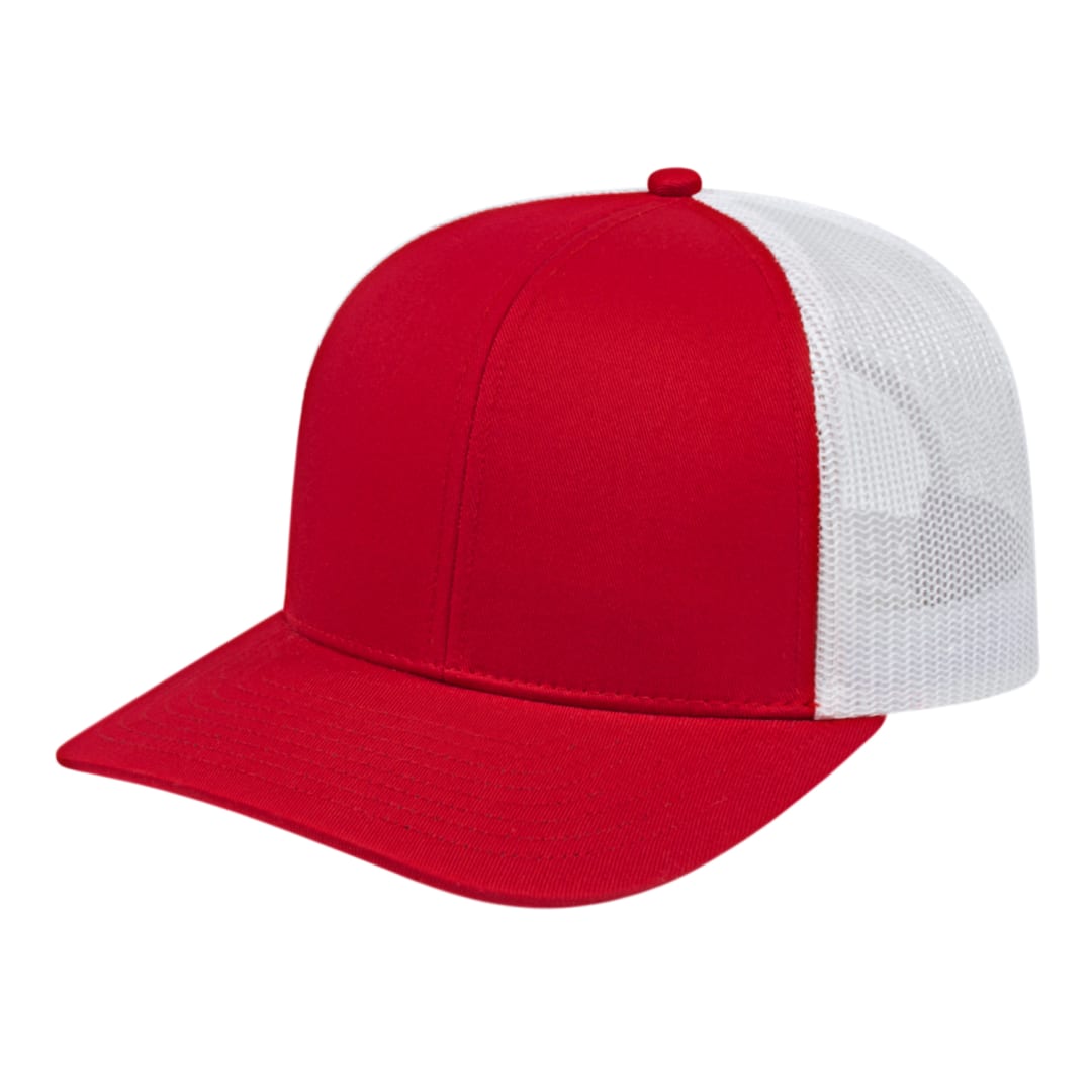 Cap America Poly/Cotton Trucker Mesh Back Cap