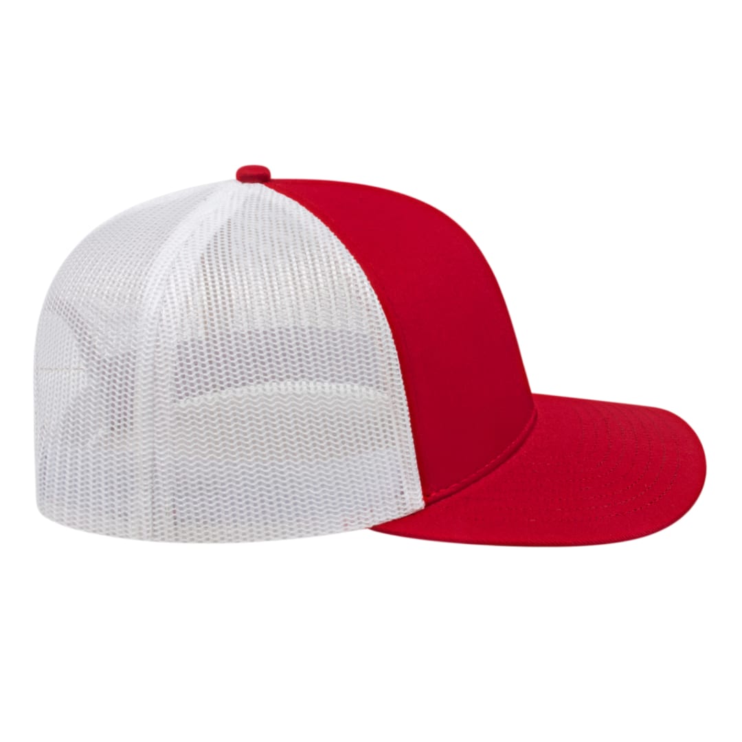 Cap America Poly/Cotton Trucker Mesh Back Cap