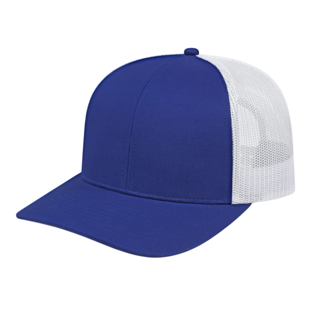 Cap America Poly/Cotton Trucker Mesh Back Cap