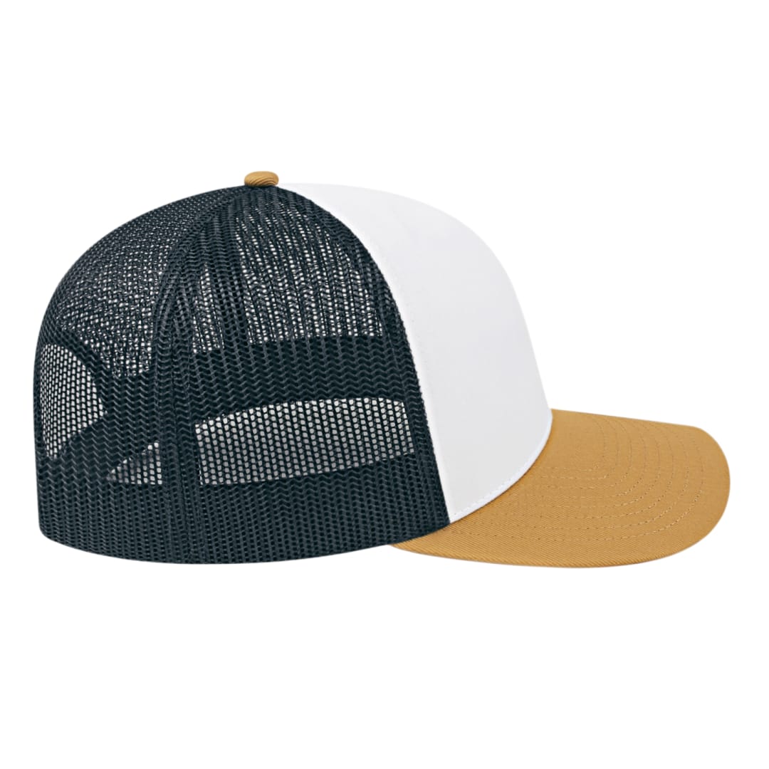 Cap America Poly/Cotton Trucker Mesh Back Cap