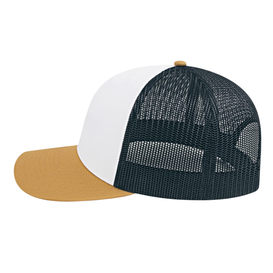 Cap America Poly/Cotton Trucker Mesh Back Cap