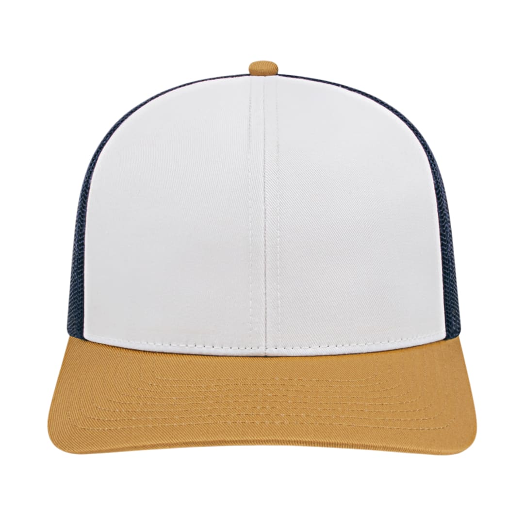 Cap America Poly/Cotton Trucker Mesh Back Cap