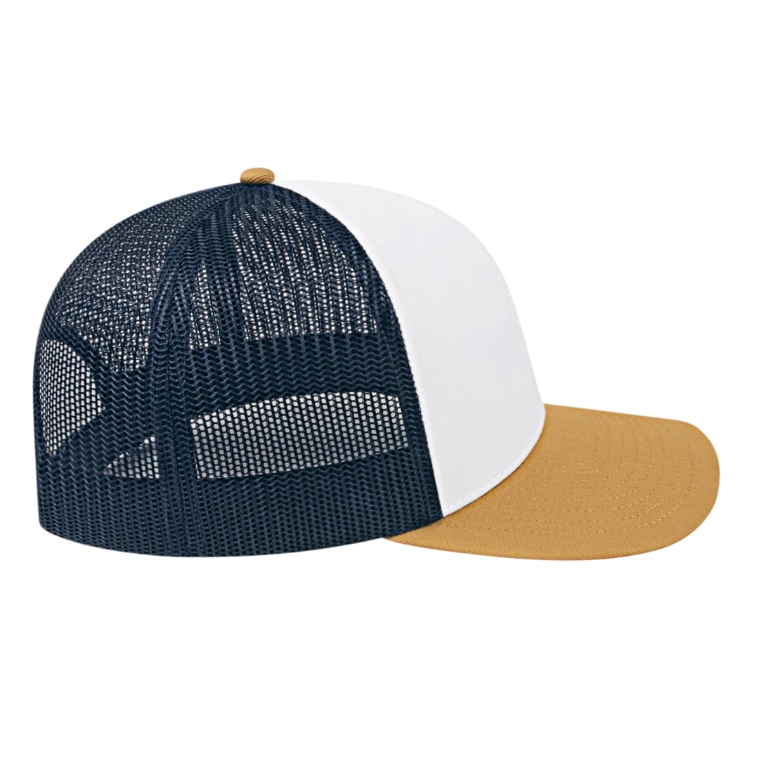 Cap America Poly/Cotton Trucker Mesh Back Cap