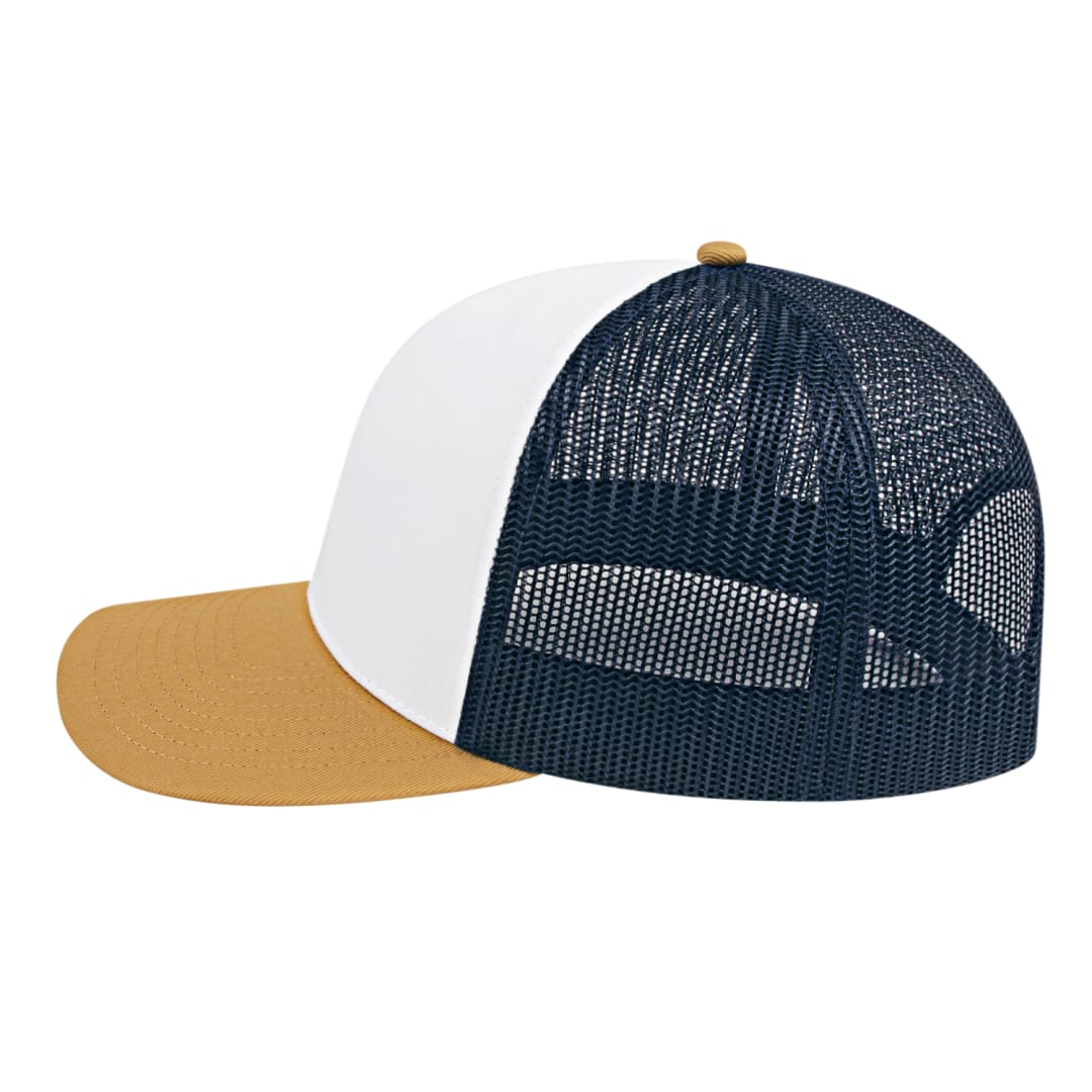 Cap America Poly/Cotton Trucker Mesh Back Cap