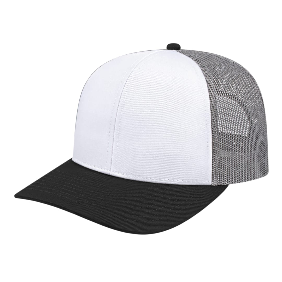 Cap America Poly/Cotton Trucker Mesh Back Cap