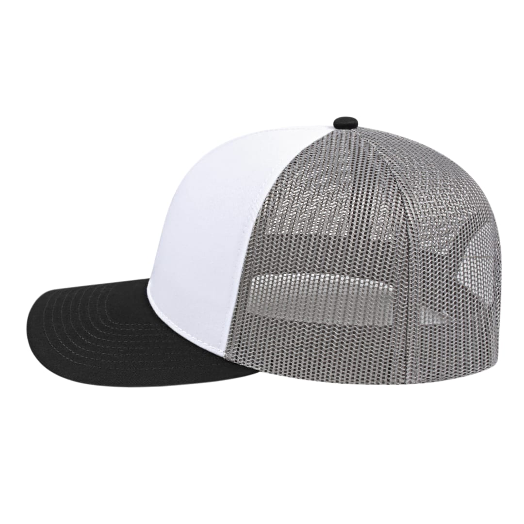 Cap America Poly/Cotton Trucker Mesh Back Cap