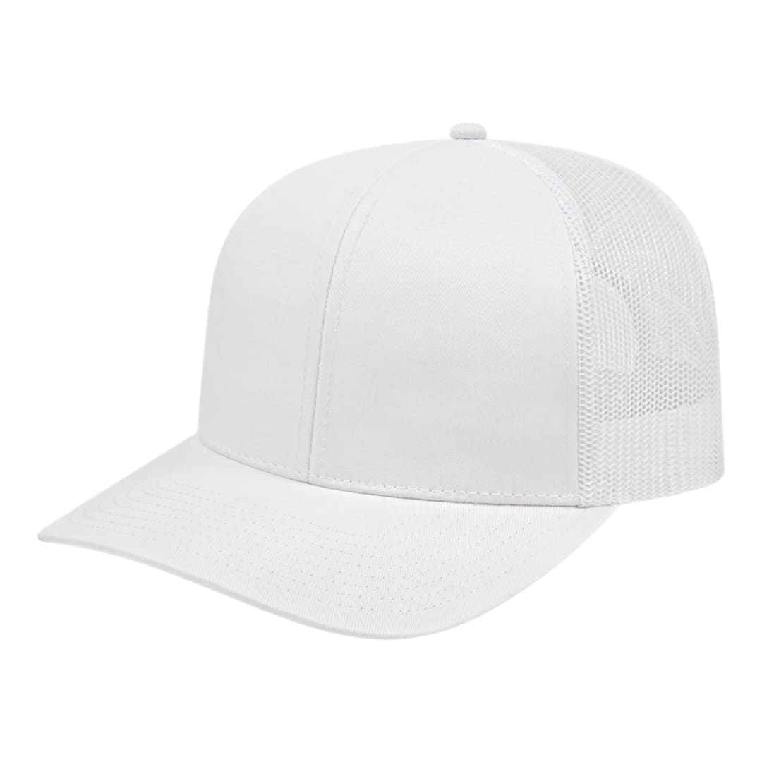 Cap America Poly/Cotton Trucker Mesh Back Cap
