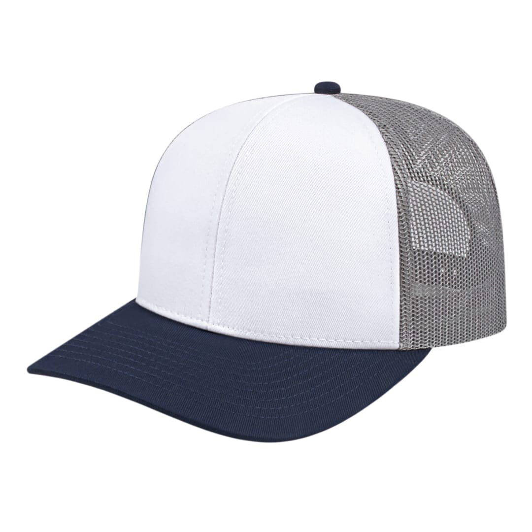 Cap America Poly/Cotton Trucker Mesh Back Cap