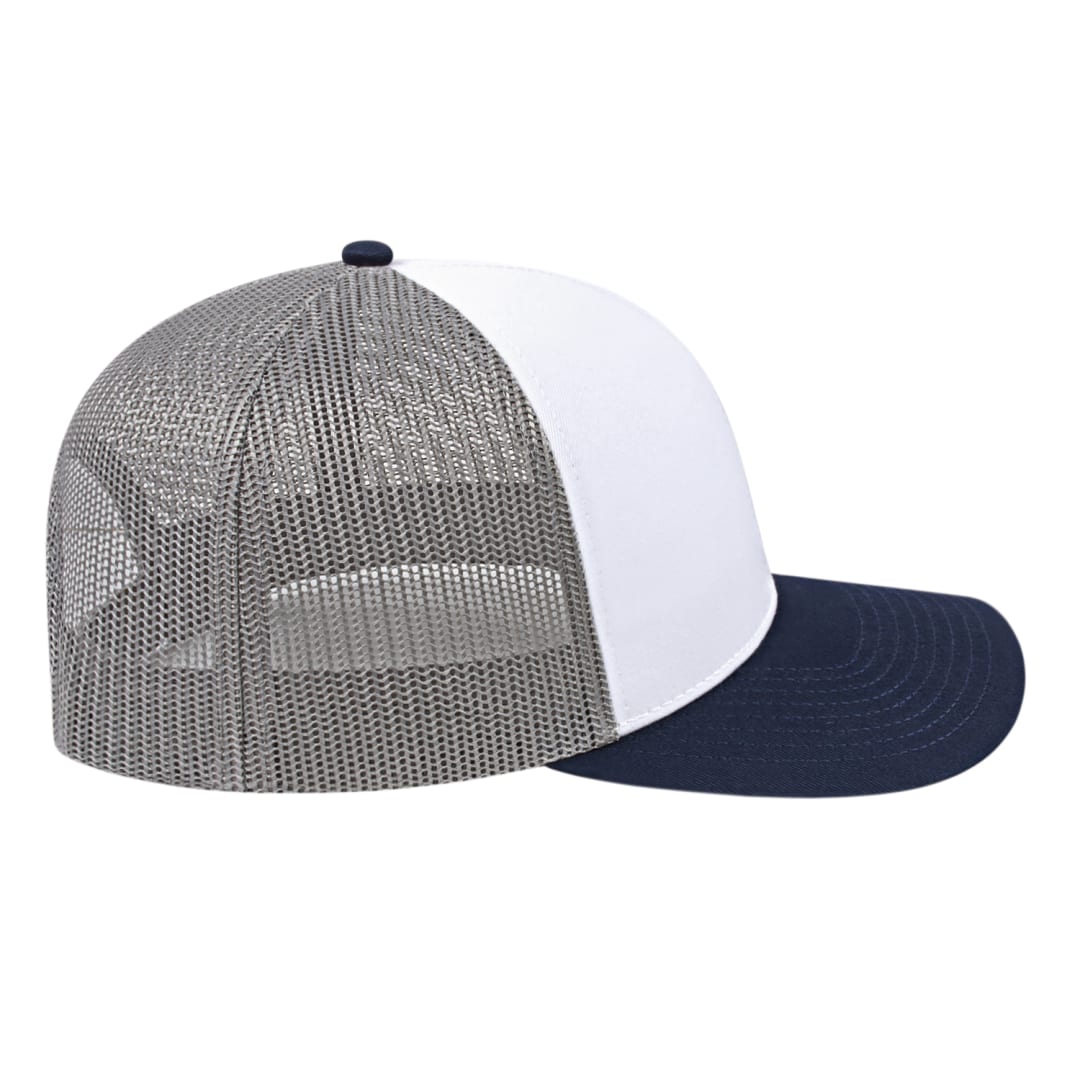 Cap America Poly/Cotton Trucker Mesh Back Cap
