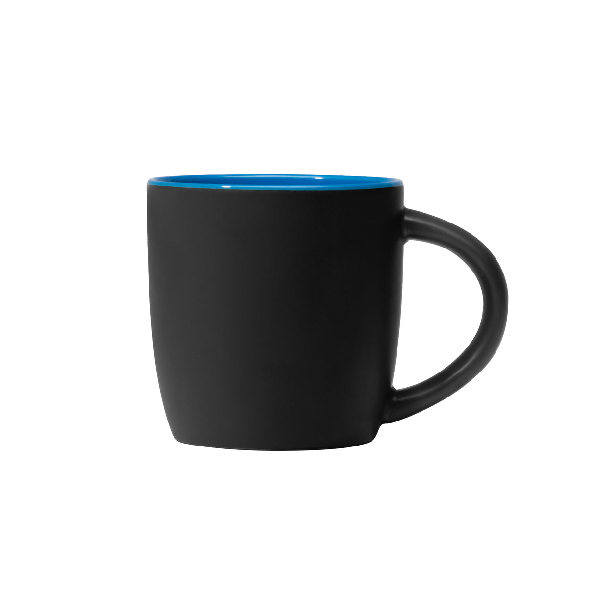 Zanzibar - 12 oz. Matte Black Ceramic Mug with ColorPop