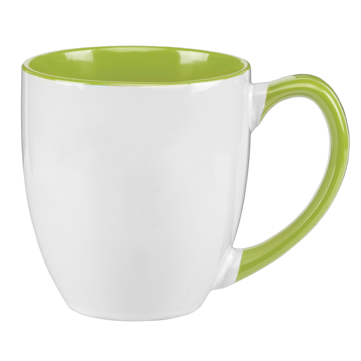 15 oz. Two-Tone Ceramic Bistro Mug