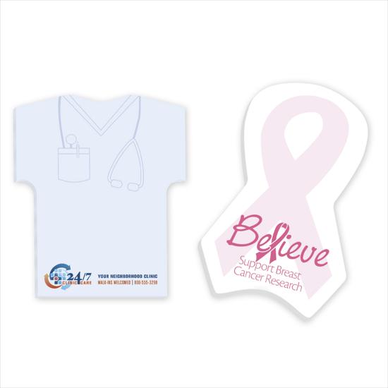 Souvenir® Sticky Note™ 4" x 6" Die Cut Pad, 50 sheet