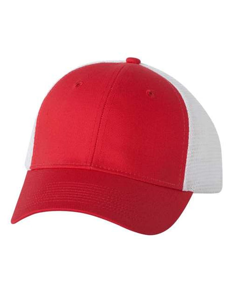 Mesh-Back Twill Trucker Cap