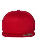 Five-Panel Cotton Twill Snapback Cap