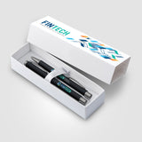 Bowie Softy Ballpoint & Rollerball Gift Set on Pens and Box