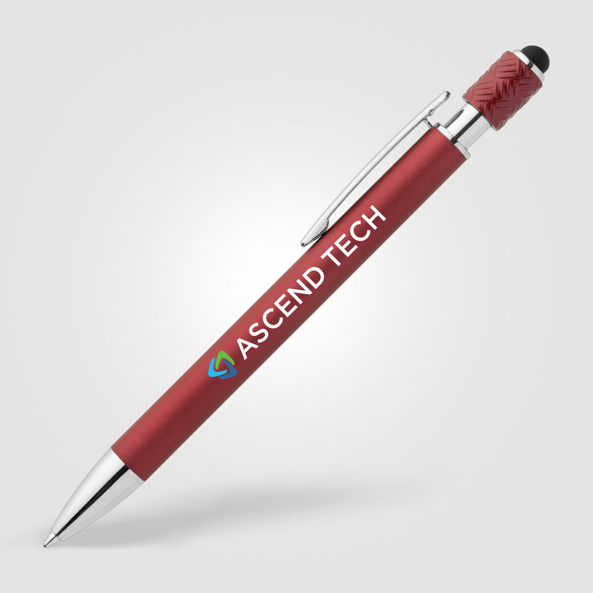 Wave  Aluminum Spinner Stylus Pen