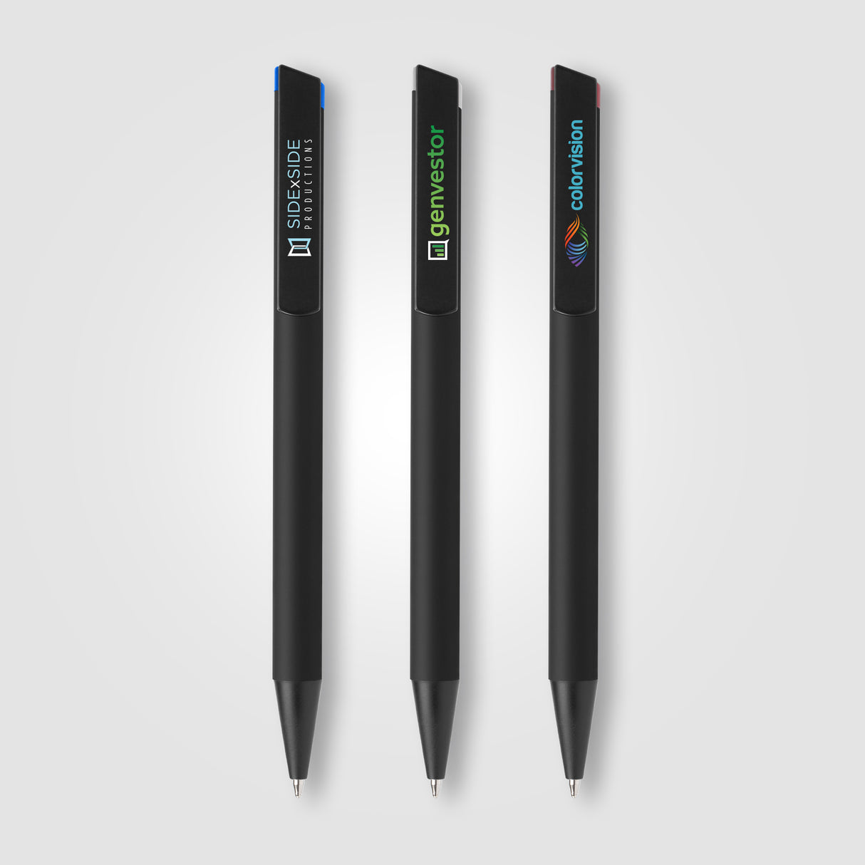 Volos Recycled Aluminum Ballpoint Pen - Imprint on CLIP