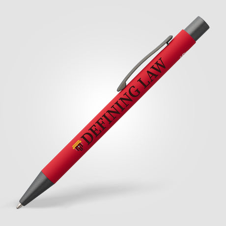 Bowie Recycled Aluminum Softy Pen